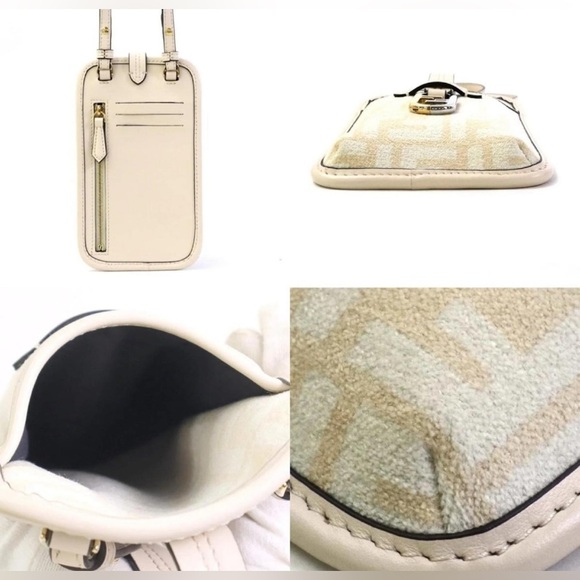 FENDI 2022 ORLOCK Zucca Fendi Mini Pouch Crossbody Bag - Picture 2 of 13